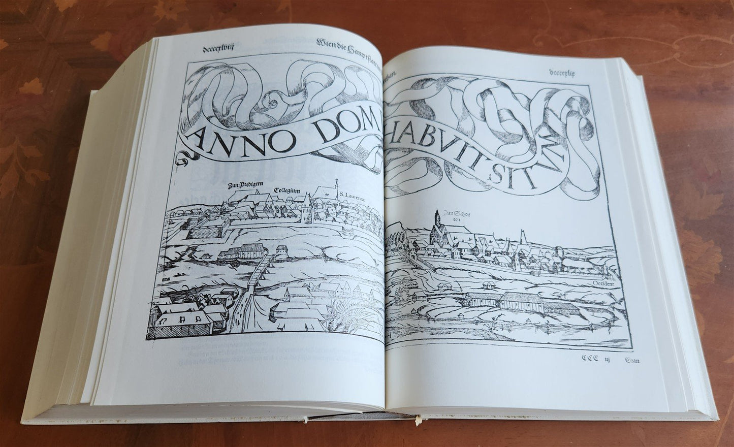 COSMOGRAPHY by Sebastian Munster 1977 GERMAN FACSIMILE EDITION of 1588