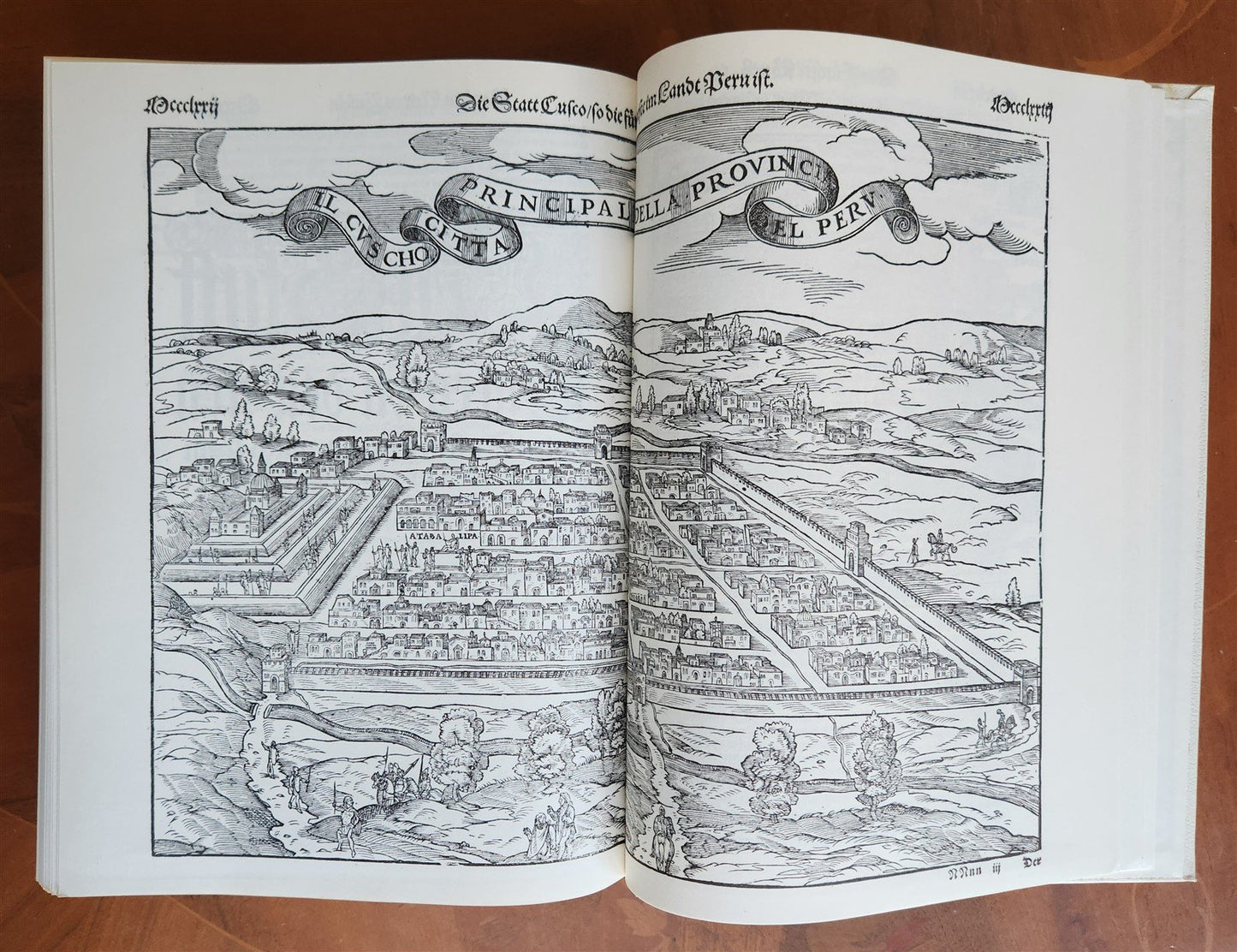 COSMOGRAPHY by Sebastian Munster 1977 GERMAN FACSIMILE EDITION of 1588