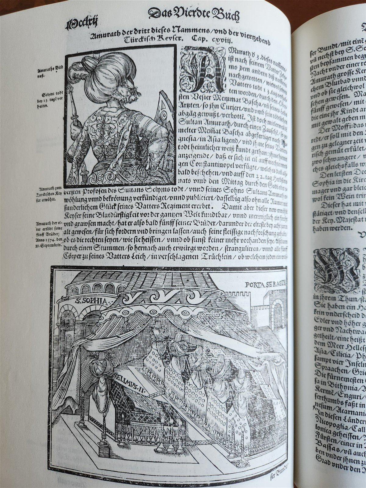 COSMOGRAPHY by Sebastian Munster 1977 GERMAN FACSIMILE EDITION of 1588