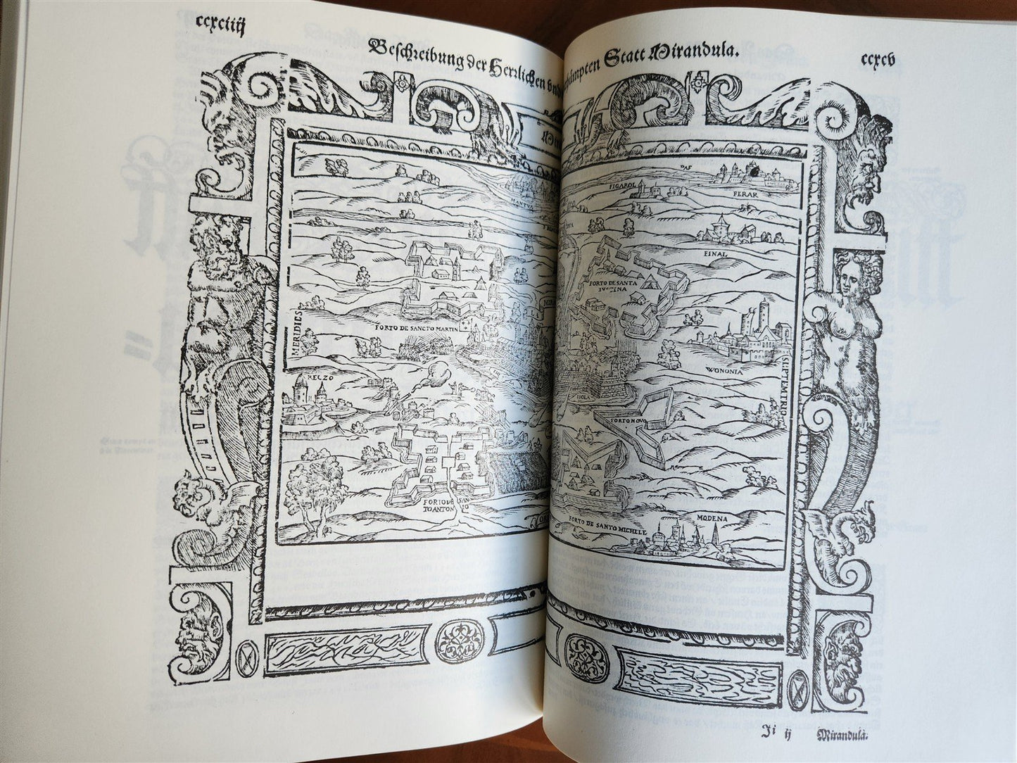 COSMOGRAPHY by Sebastian Munster 1977 GERMAN FACSIMILE EDITION of 1588