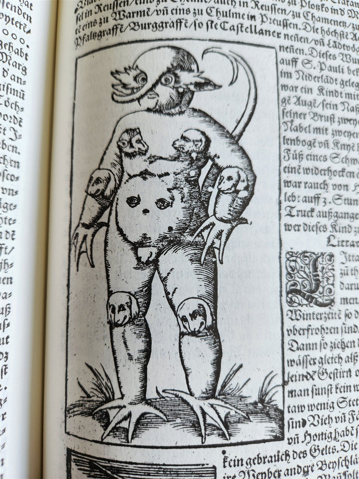 COSMOGRAPHY by Sebastian Munster 1977 GERMAN FACSIMILE EDITION of 1588