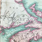 1807 MAP of CANADA -NOVA SCOTIA NEWFOUNDLAND by JOHN CARY London ANTIQUE