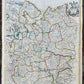 1721 MAP of RUSSIA - MOSCOVEY in EUROPE by Abel Ketelbey ANTIQUE