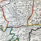 1721 MAP of RUSSIA - MOSCOVEY in EUROPE by Abel Ketelbey ANTIQUE