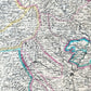 1721 MAP of FRANCE - SAVOY & PIEDMONT ANTIQUE w/ plan of Turin & view of Verrua