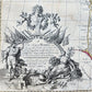 1719 MAP of FRANCE by JOHN SENEX antique