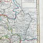 1719 MAP of FRANCE by JOHN SENEX antique