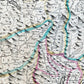 1720 MAP of SWITZERLAND & country of GRISONS w/CRESTS of CANTONS antique ENGLISH