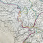 1721 MAP of THE EMPIRE of GERMANY by JOHN SENEX antique
