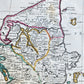 1719 NEW MAP of the KINGDOM of DENMARK by JOHN SENEX antique