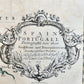 1719 A MAP of SPAIN & PORTUGAL by John Senex antique