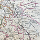 1719 A MAP of FLANDERS BELGIUM LUXEMBURG SPANISH NETHERLAND John Senex antique