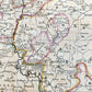 1719 A MAP of FLANDERS BELGIUM LUXEMBURG SPANISH NETHERLAND John Senex antique