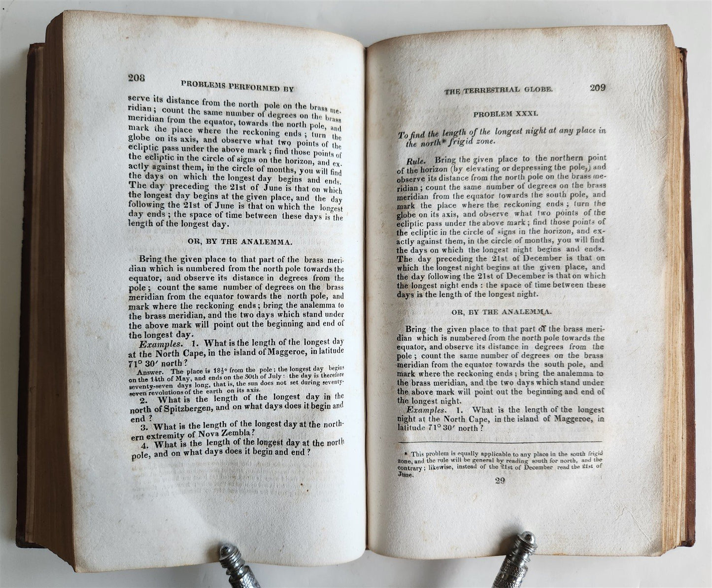 1819 TREATISE on USE of GLOBES PHILOSOPHICAL VIEW of EARTH & HEAVENS ANTIQUE
