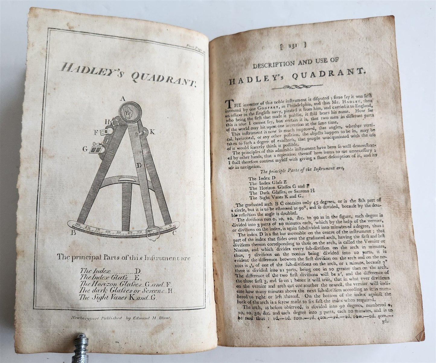 1800 NEW PRACTICAL NAVIGATOR being an EPITOME of NAVIGATION illustrated ANTIQUE