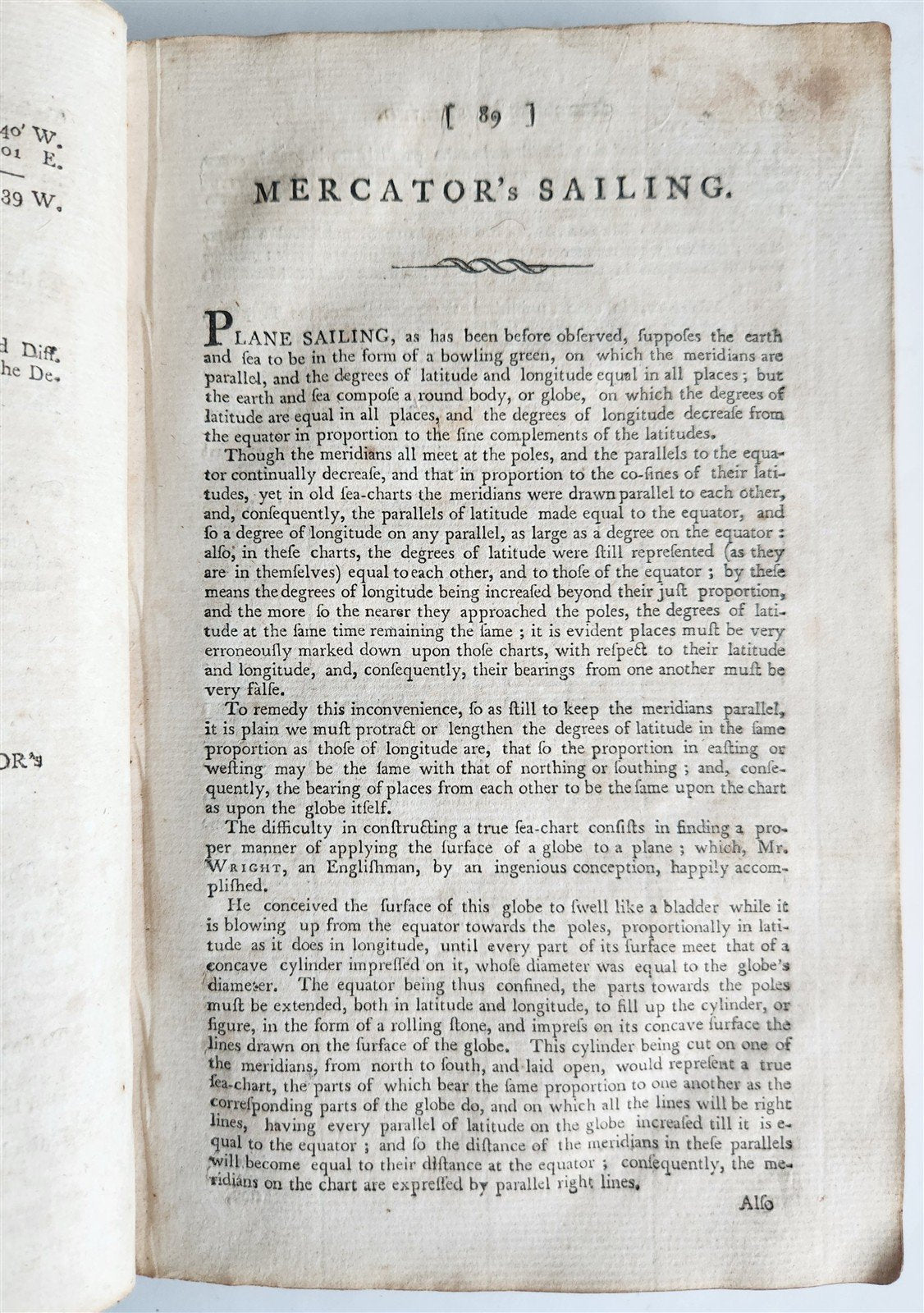1800 NEW PRACTICAL NAVIGATOR being an EPITOME of NAVIGATION illustrated ANTIQUE