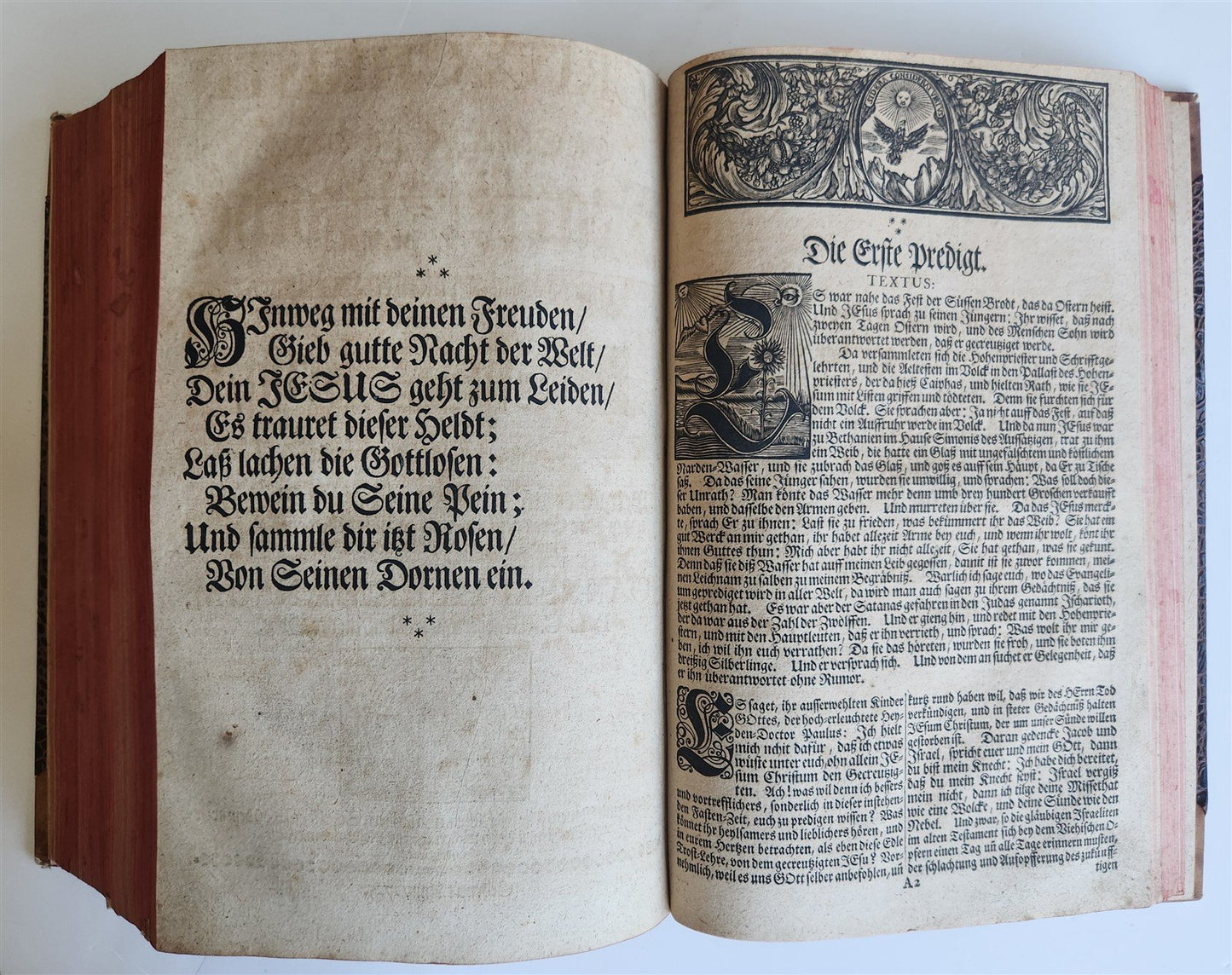 1725 THEOLOGY in GERMAN printed in JAWOR POLAND illustrated