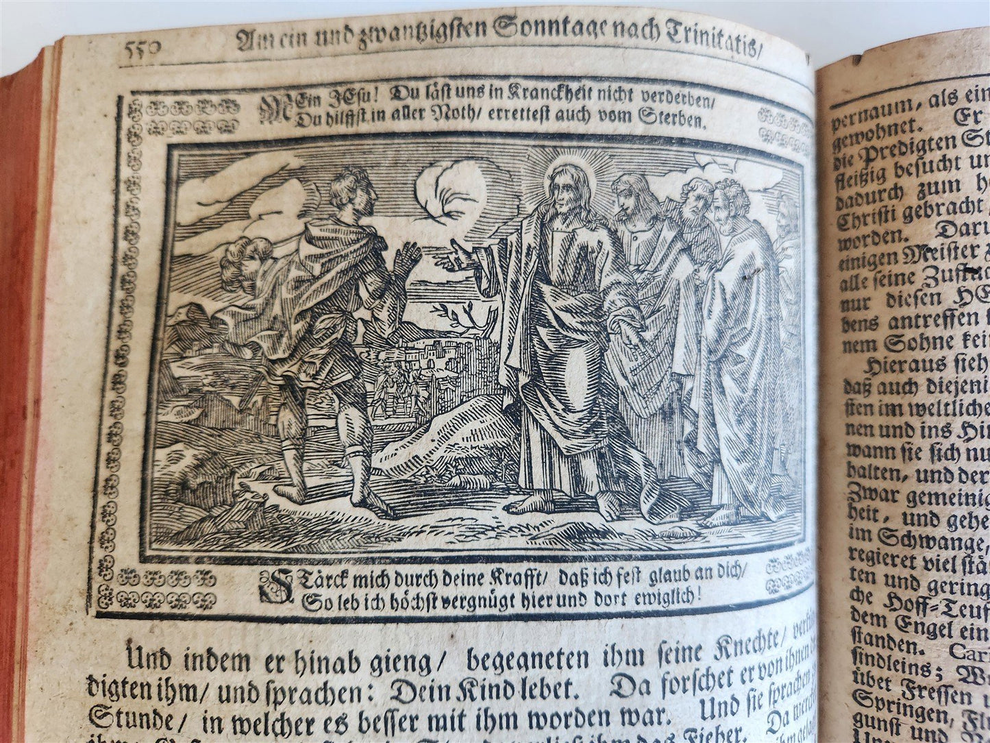 1725 THEOLOGY in GERMAN printed in JAWOR POLAND illustrated