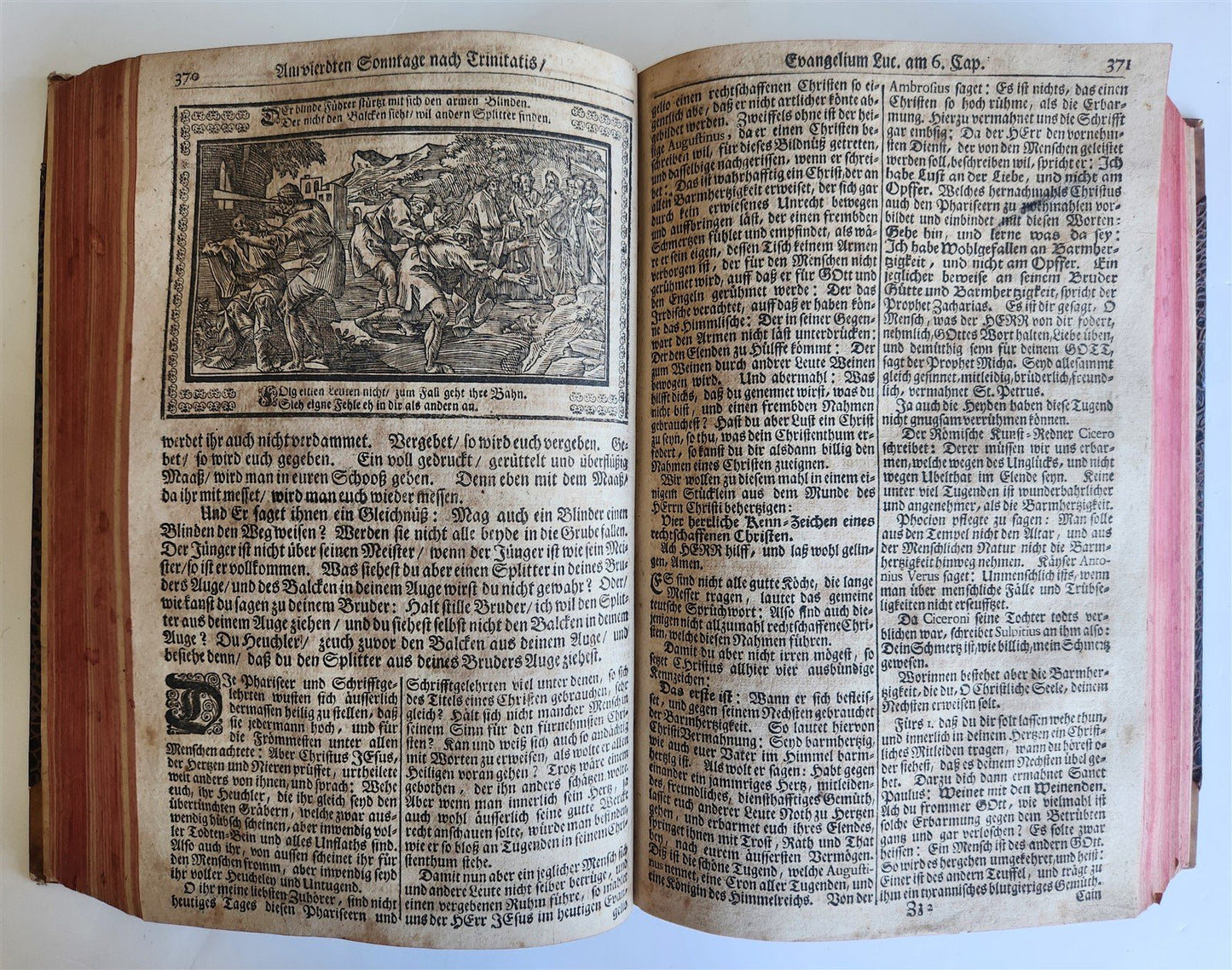 1725 THEOLOGY in GERMAN printed in JAWOR POLAND illustrated