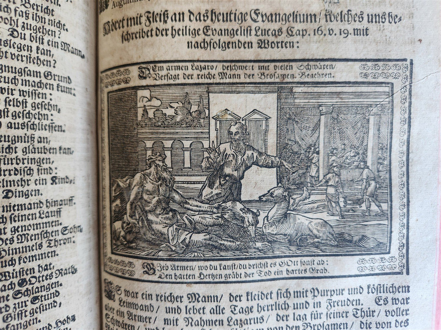 1725 THEOLOGY in GERMAN printed in JAWOR POLAND illustrated