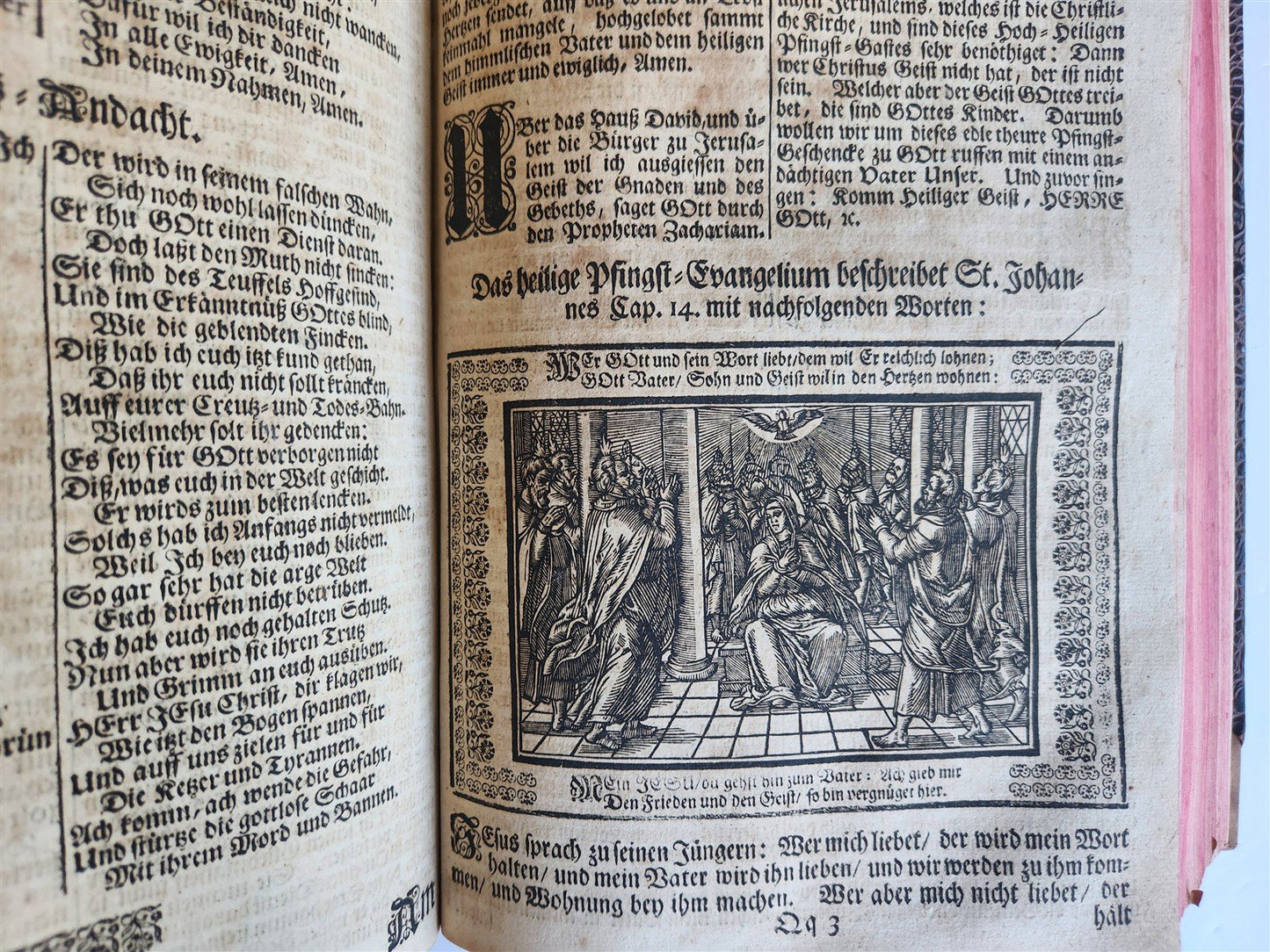 1725 THEOLOGY in GERMAN printed in JAWOR POLAND illustrated