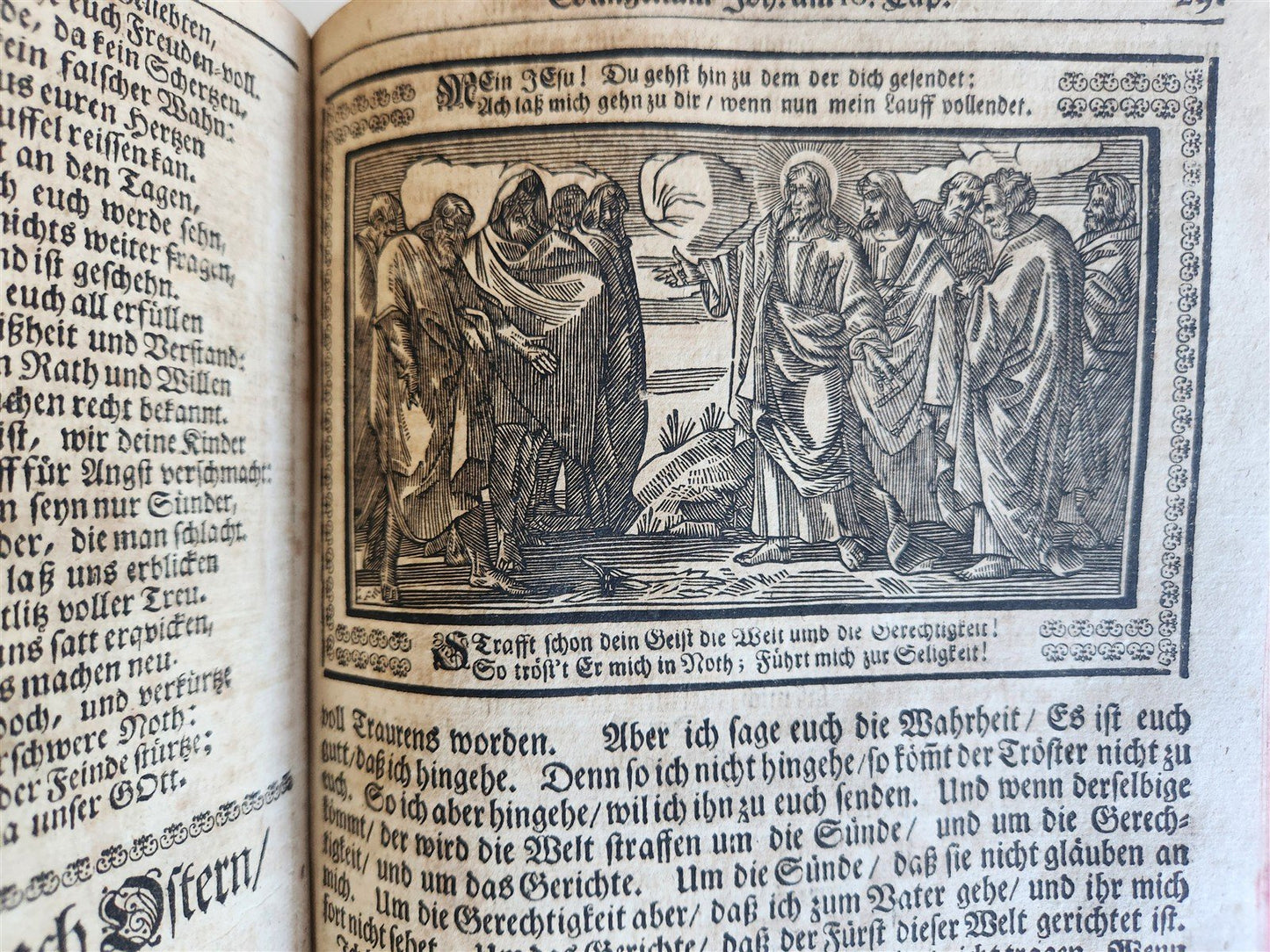 1725 THEOLOGY in GERMAN printed in JAWOR POLAND illustrated