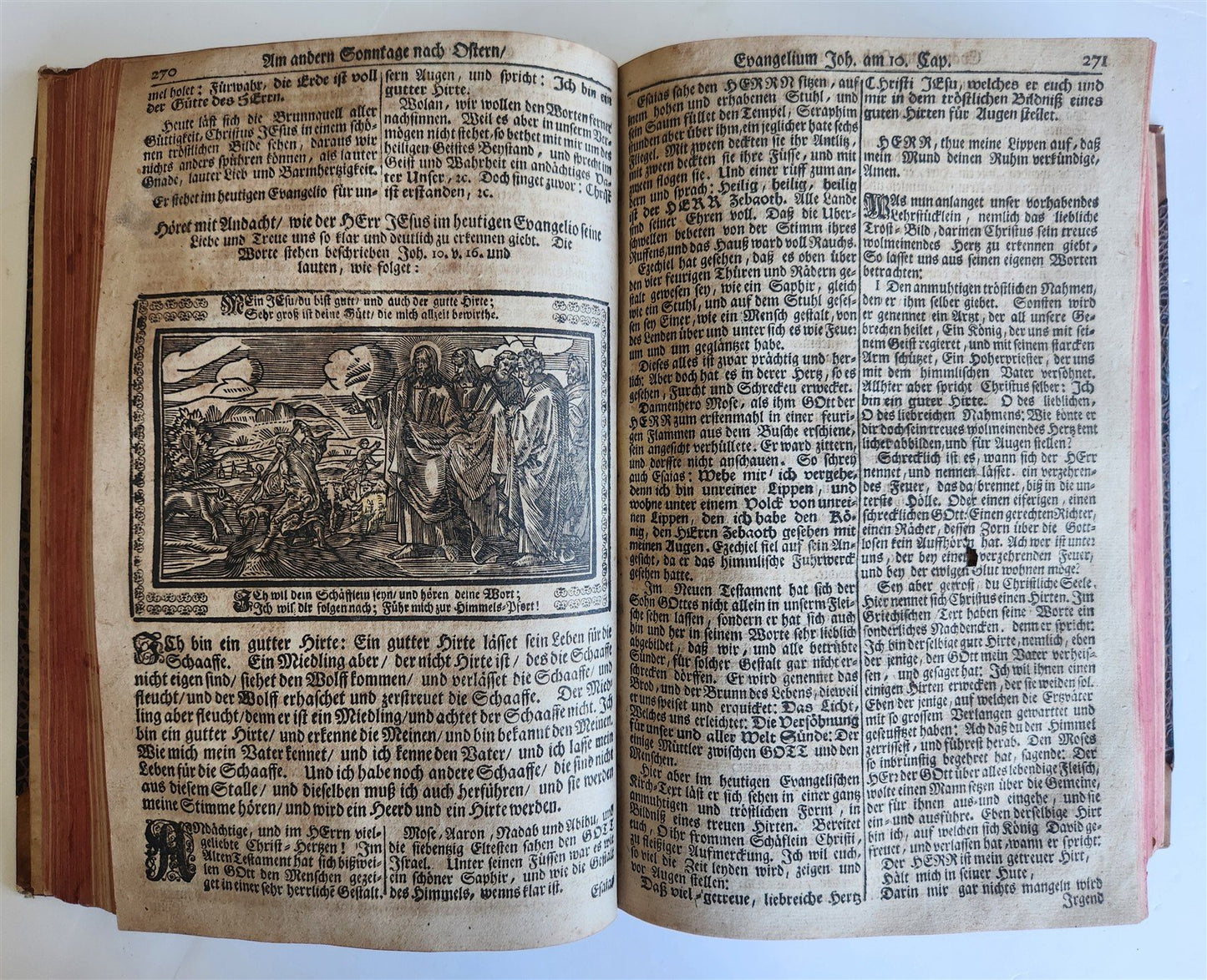 1725 THEOLOGY in GERMAN printed in JAWOR POLAND illustrated
