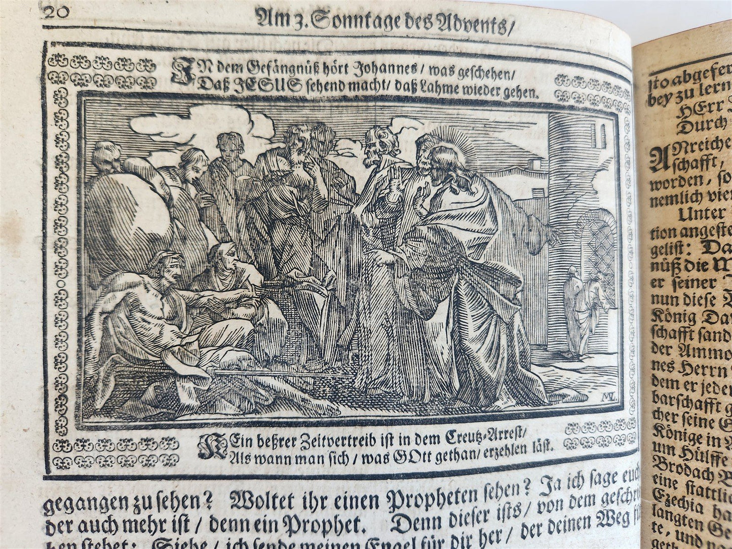 1725 THEOLOGY in GERMAN printed in JAWOR POLAND illustrated