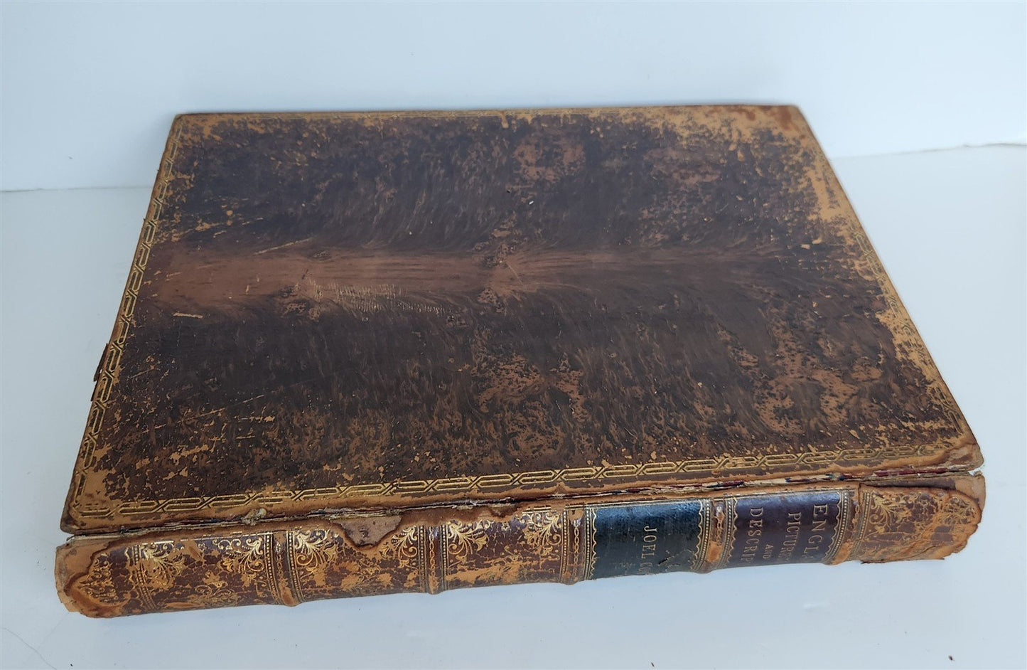 1882 ENGLAND PICTURESQUE & DESCRIPTIVE foreign travel reminiscence ILLUSTRATED