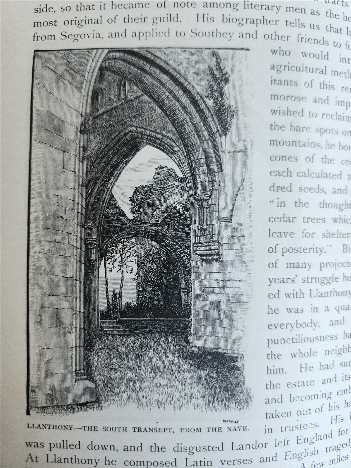 1882 ENGLAND PICTURESQUE & DESCRIPTIVE foreign travel reminiscence ILLUSTRATED