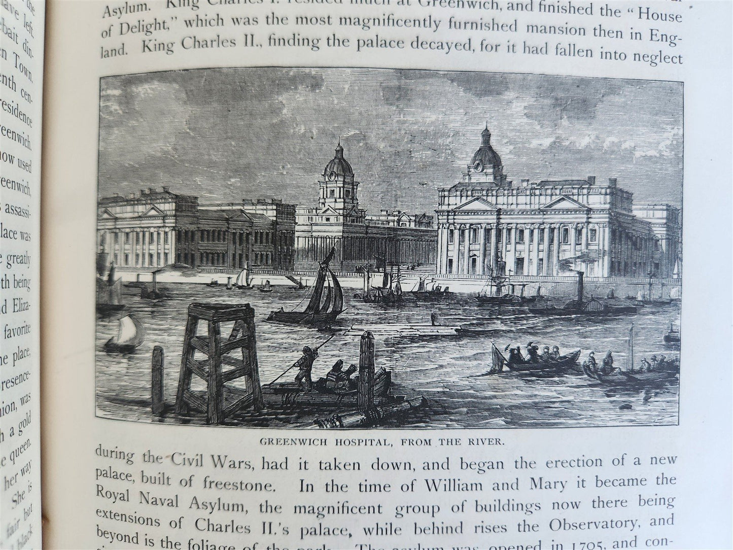 1882 ENGLAND PICTURESQUE & DESCRIPTIVE foreign travel reminiscence ILLUSTRATED
