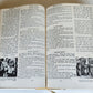 1958 ILLUSTRATED JERUSALEM BIBLE w/ METAL BINDING antique in HEBREW & ENGLISH