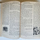 1958 ILLUSTRATED JERUSALEM BIBLE w/ METAL BINDING antique in HEBREW & ENGLISH