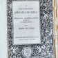 1958 ILLUSTRATED JERUSALEM BIBLE w/ METAL BINDING antique in HEBREW & ENGLISH