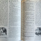 1958 ILLUSTRATED JERUSALEM BIBLE w/ METAL BINDING antique in HEBREW & ENGLISH