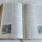 1958 ILLUSTRATED JERUSALEM BIBLE w/ METAL BINDING antique in HEBREW & ENGLISH
