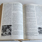 1958 ILLUSTRATED JERUSALEM BIBLE w/ METAL BINDING antique in HEBREW & ENGLISH
