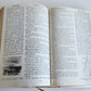 1958 ILLUSTRATED JERUSALEM BIBLE w/ METAL BINDING antique in HEBREW & ENGLISH