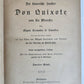1892 DON QUIXOTE by Miguel de Cervantes ILLUSTRATED antique in GERMAN