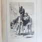 1892 DON QUIXOTE by Miguel de Cervantes ILLUSTRATED antique in GERMAN