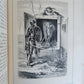 1892 DON QUIXOTE by Miguel de Cervantes ILLUSTRATED antique in GERMAN