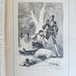 1892 DON QUIXOTE by Miguel de Cervantes ILLUSTRATED antique in GERMAN