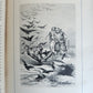 1892 DON QUIXOTE by Miguel de Cervantes ILLUSTRATED antique in GERMAN