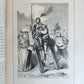 1892 DON QUIXOTE by Miguel de Cervantes ILLUSTRATED antique in GERMAN
