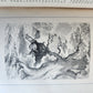 1892 DON QUIXOTE by Miguel de Cervantes ILLUSTRATED antique in GERMAN