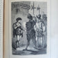 1892 DON QUIXOTE by Miguel de Cervantes ILLUSTRATED antique in GERMAN