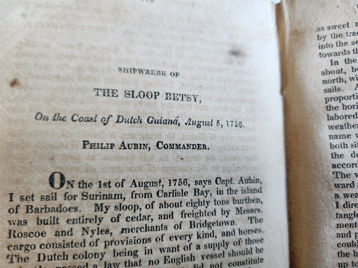 1813 REMARKABLE SHIPWRECKS Interesting Accounts of Naval Disasters ANTIQUE