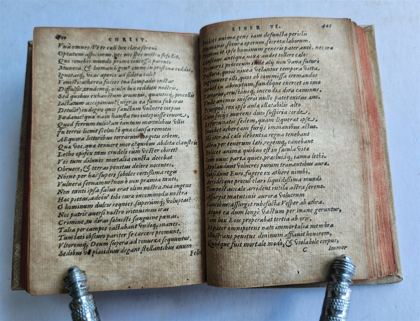 1566 16th CENTURY POETRY by Marco Girolamo Vida ANTIQUE