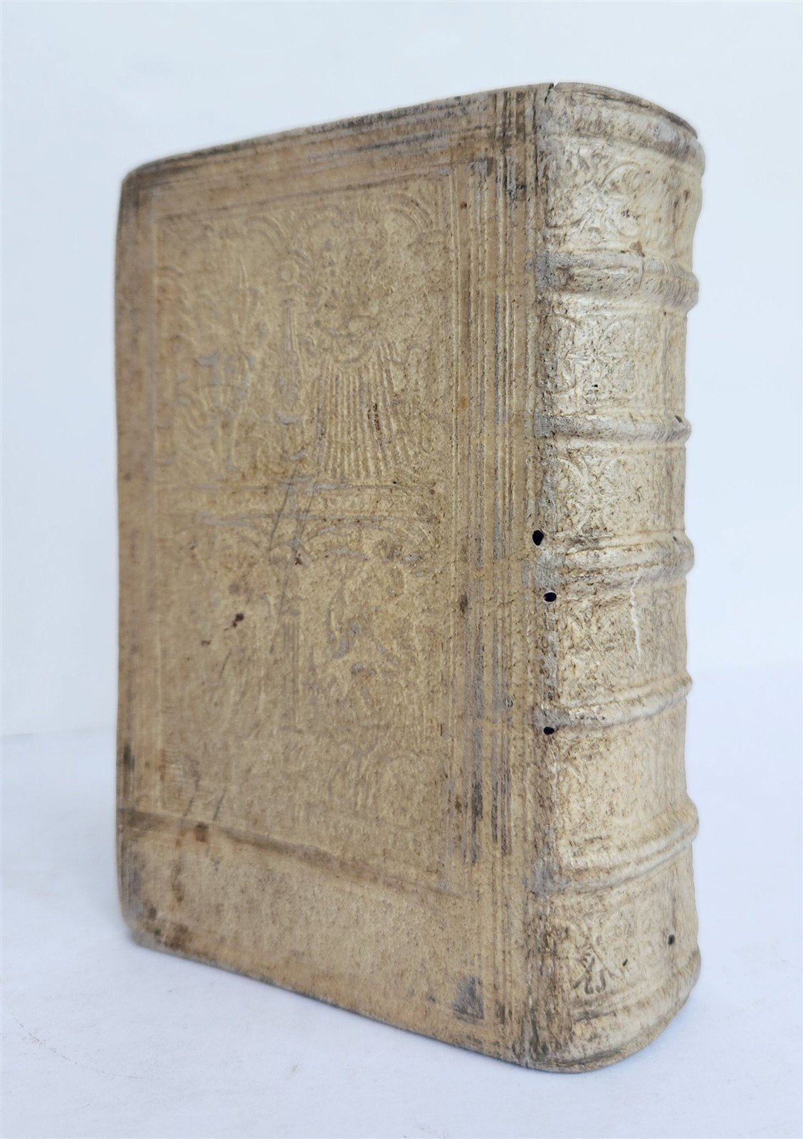1578 JULIUS CAESAR ILLUSTRATED antique ORIGINAL 16th CENTURY PIGSKIN BINDING