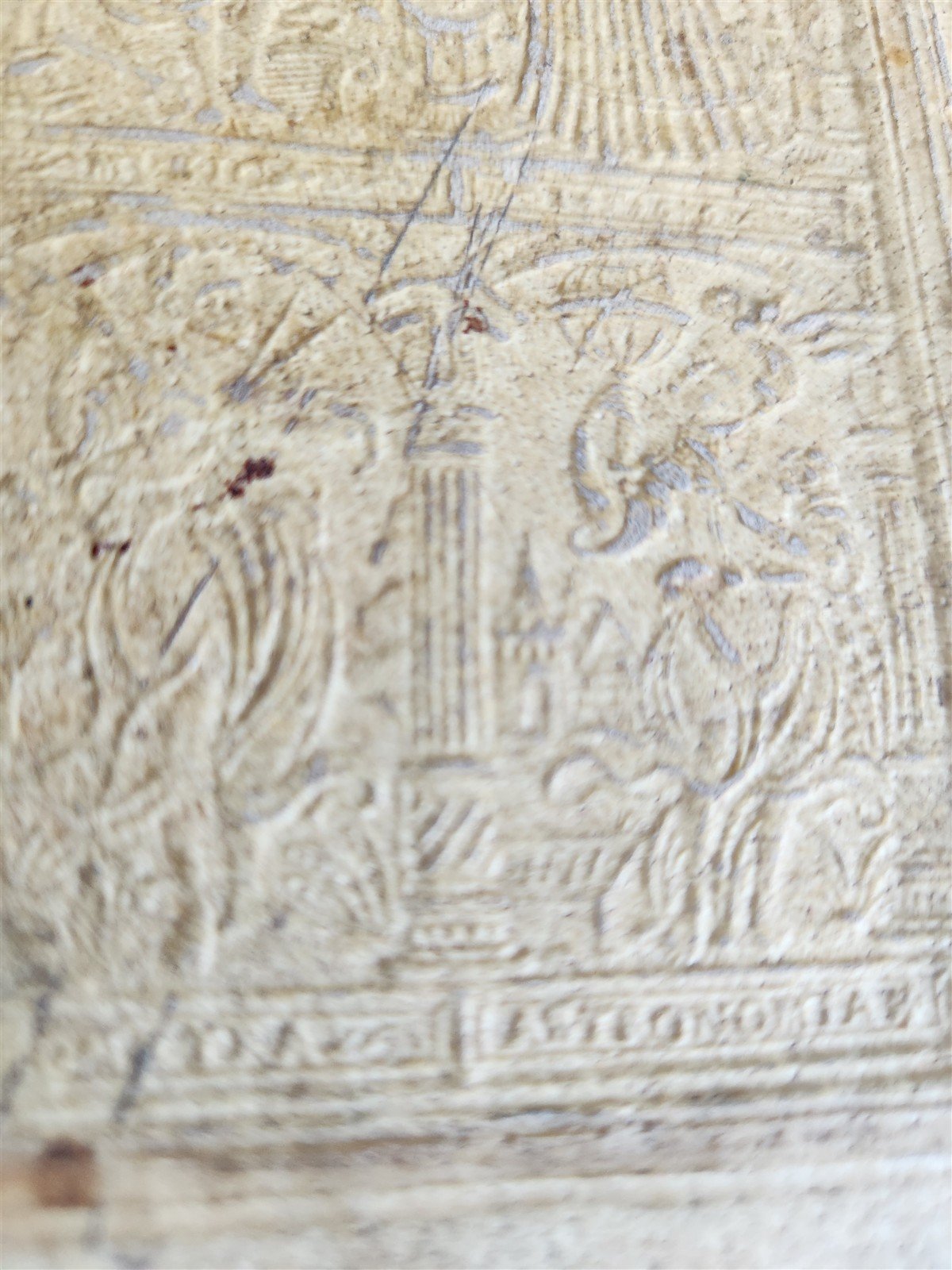 1578 JULIUS CAESAR ILLUSTRATED antique ORIGINAL 16th CENTURY PIGSKIN BINDING